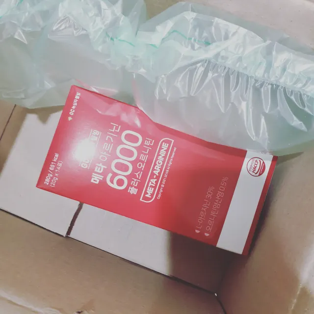 GC녹십자웰빙 메타 아르기닌 6000 플러스 오르니틴 리뷰 사진