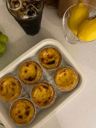 디앙뜨 포르투갈 에그타르트 오리지널 맛+패션후르츠 맛 중 택1 — 5점을 준 리뷰어가 2021년 8월 올린 사용 사진