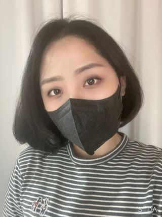 [케이퓨리] 케이퓨리 항균 구리마스크 15매 (대형/중형/키즈) — 5점을 준 리뷰어가 2023년 1월 올린 사용 사진