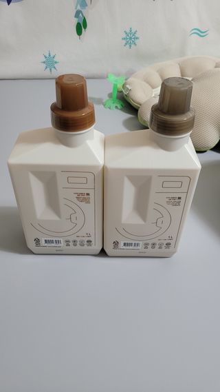 마더케이 디아 프리미엄 아기세제&섬유유연제 — 5점을 준 리뷰어가 2021년 9월 올린 사용 사진