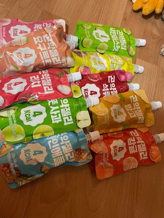 참앤들황토농원 10가지 맛, 입맛대로 스페셜하게~ 가볍게 한 포 땡! 곤약젤리 스페셜 패키지 130ml x 30포 — 5점을 준 리뷰어가 2023년 1월 올린 사용 사진