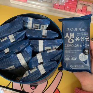 서울약사신협_프로바이오생유산균_2.5G x 100포 — 5점을 준 리뷰어가 2021년 3월 올린 사용 사진