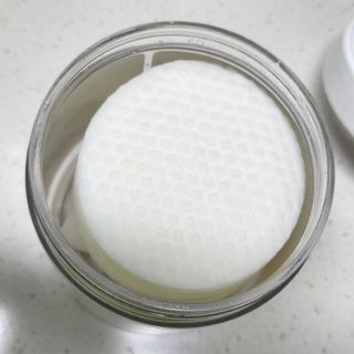 랑벨 비타 에너지 잡티 앰플 패드 65매 (투명하고 밝은 얼굴 광채패드) — 4.5점을 준 리뷰어가 2022년 6월 올린 사용 사진