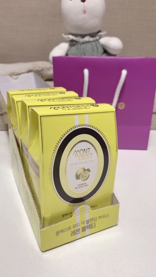 몽베스트 위드더 블랜딩 하우스 _레몬 블랙티 — 5점을 준 리뷰어가 2023년 2월 올린 사용 사진