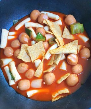 응큼떡볶이 — 5점을 준 리뷰어가 2021년 3월 올린 사용 사진