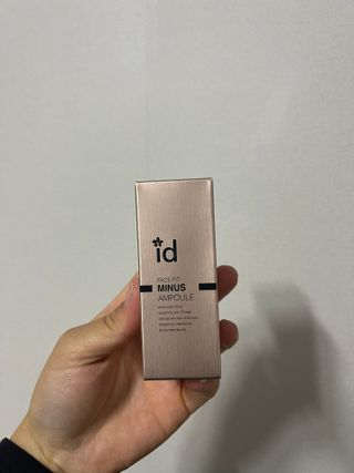 아이디플라코스메틱 아이디 페이스핏 마이너스 앰플 — 5점을 준 리뷰어가 2021년 10월 올린 사용 사진