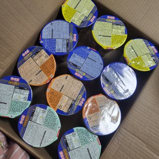 NISSIN 닛신 컵누들  4종 - 씨푸드오리지날, 씨푸드 스파이시, 씨푸드 커리, 씨푸드 XO소스 — 5점을 준 리뷰어가 2023년 1월 올린 사용 사진