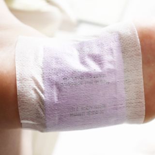 [레제르] 아로마 수액패치 발패치 10매입 - 라벤더향/유칼립투스향/대나무향 — 5점을 준 리뷰어가 2022년 2월 올린 사용 사진