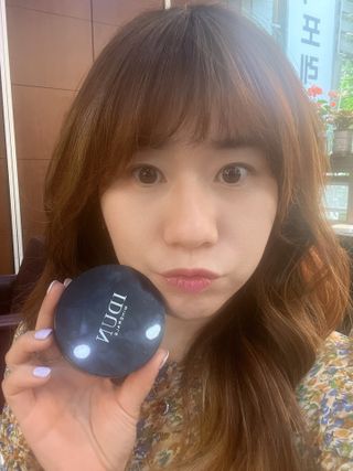 이든미네랄 비건 프레스드 파우더 팩트 — 5점을 준 리뷰어가 2022년 5월 올린 사용 사진