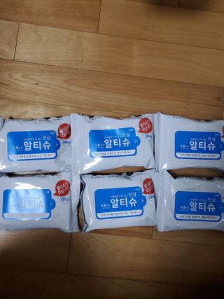 [엠메이데이] 안심 알티슈 20매 x 7 — 5점을 준 리뷰어가 2022년 1월 올린 사용 사진
