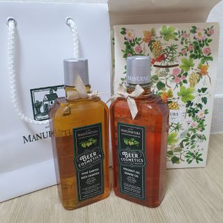 체코 비건화장품 마뉴팍투라 향좋은 천연 맥주샴푸 맥주샤워젤 — 5점을 준 리뷰어가 2022년 5월 올린 사용 사진
