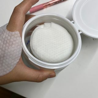 키노닉스 카모 클렌징 패드 — 5점을 준 리뷰어가 2021년 8월 올린 사용 사진