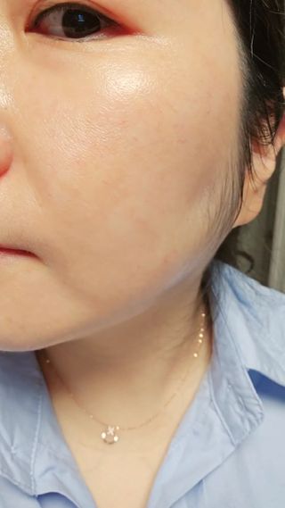 바노바기 코스메틱 바노바기 밀크씨슬 리페어 시카 선스크린 플러스 50ml — 5점을 준 리뷰어가 2023년 2월 올린 사용 사진