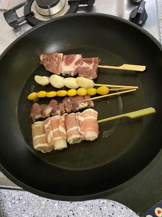 [다물꼬치] 모듬꼬치 10개 +데리야끼소스120g+매운고추소스120g — 5점을 준 리뷰어가 2021년 11월 올린 사용 사진