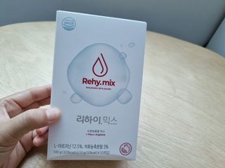 리하이.믹스 수분보충용믹스 리하이.믹스 (Rehy.mix) — 4점을 준 리뷰어가 2022년 6월 올린 사용 사진