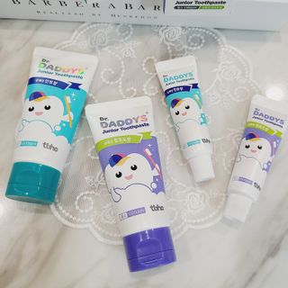 닥터데디스 안심불소 튼튼치약(청포도, 민트 중 택 1) 60g + 여행용 미니 치약 15g — 5점을 준 리뷰어가 2022년 9월 올린 사용 사진