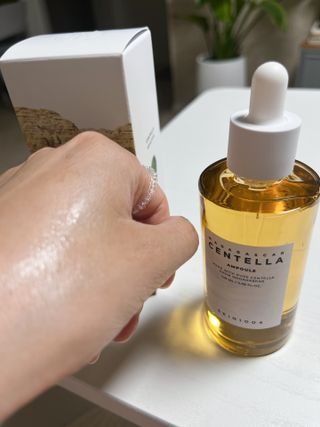 [스킨1004] 마다가스카르 센텔라 앰플 100ml — 5점을 준 리뷰어가 2024년 5월 올린 사용 사진