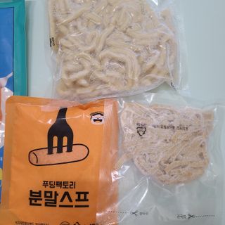 [푸딩팩토리] 로제누들떡볶이 500g / 까르보나라크림누들떡볶이 500g — 5점을 준 리뷰어가 2022년 8월 올린 사용 사진