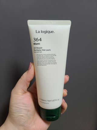 라로지크 X3 리페어 퍼퓸 헤어팩 150mℓ — 5점을 준 리뷰어가 2021년 12월 올린 사용 사진