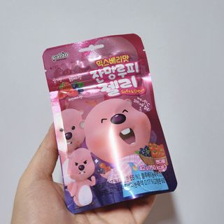 [팔도] 잔망루피젤리 믹스베리맛 42g 8개 — 5점을 준 리뷰어가 2022년 3월 올린 사용 사진