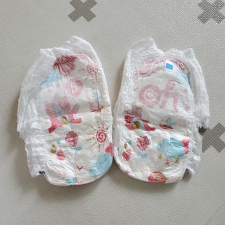 킨도 프리미엄 에어드라이v2 팬티형 기저귀 — 5점을 준 리뷰어가 2021년 6월 올린 사용 사진