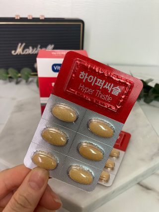 뉴트리션팩토리 비타프렙 하이퍼씨슬 밀크씨슬 900mg — 5점을 준 리뷰어가 2021년 7월 올린 사용 사진