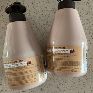 [과일나라] 피부가 마시는 커피우유 바디클렌저&바디로션 — 5점을 준 리뷰어가 2022년 3월 올린 사용 사진