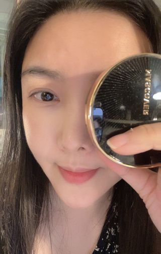 웰피아생활건강 웰피아마스커버_올인원커버쿠션(21호, 23호) — 4점을 준 리뷰어가 2023년 2월 올린 사용 사진