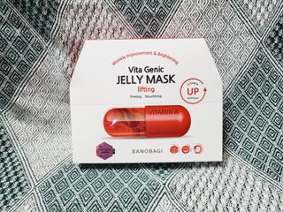 바노바기 코스메틱 바노바기 비타제닉 젤리마스크 리프팅 (10매입) — 5점을 준 리뷰어가 2023년 5월 올린 사용 사진