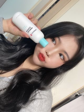 리더스코스메틱 리더스 카밍 바이오틱스 에센스 워터 — 5점을 준 리뷰어가 2022년 1월 올린 사용 사진