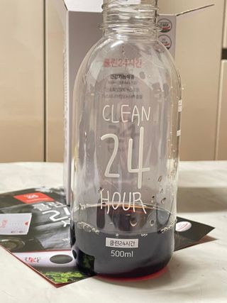 클린24시간 1BOX(5포) + 전용보틀(500ml) — 4.5점을 준 리뷰어가 2023년 5월 올린 사용 사진