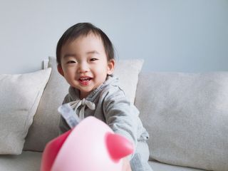 유비맘 트라이탄 코니빨대컵_컬러 랜덤 발송 — 5점을 준 리뷰어가 2021년 2월 올린 사용 사진