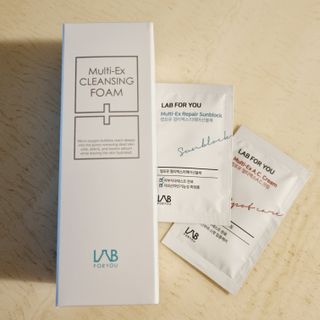 LAB FOR YOU 멀티엑스클렌징폼 — 5점을 준 리뷰어가 2022년 7월 올린 사용 사진