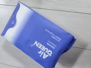 에어퀸 뉴브레스 유기농 생리대 4종 (팬티라이너 20P + 중형 10P + 대형 10P + 오버나이트 8P)_체험단 — 5점을 준 리뷰어가 2024년 6월 올린 사용 사진