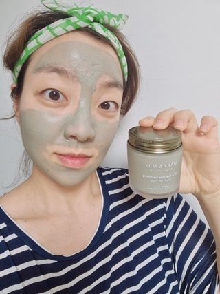 마리엔메이 시카 티트리 수딩 워시오프 마스크팩 125g — 5점을 준 리뷰어가 2022년 4월 올린 사용 사진