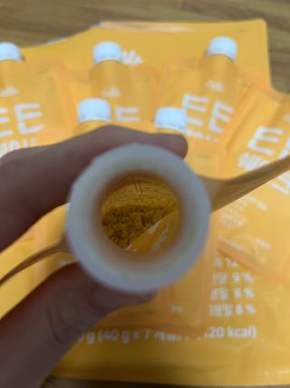 [덜다] 든든 식물성 단백질 쉐이크 40g X 7입 (곡물/딸기) — 5점을 준 리뷰어가 2023년 8월 올린 사용 사진
