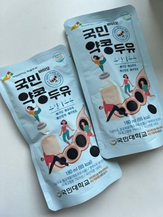 국민바이오 약콩두유 — 5점을 준 리뷰어가 2022년 5월 올린 사용 사진
