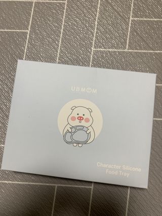 유비맘 캐릭터 실리콘 흡착 식판_색상 랜덤발송 — 5점을 준 리뷰어가 2021년 1월 올린 사용 사진