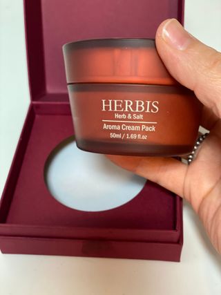 약손명가코스메틱 헤르비스 아로마 크림팩 50ml — 4점을 준 리뷰어가 2021년 2월 올린 사용 사진