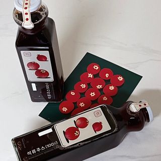[바이윙클] 페르시아 유기농 석류 착즙주스 750ml 2병 + 선물박스 세트 — 5점을 준 리뷰어가 2022년 3월 올린 사용 사진