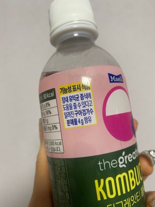 더그레잇티 콤부차 300ml *12개입 (오리지널 6개+베리리치 6개) — 5점을 준 리뷰어가 2022년 7월 올린 사용 사진