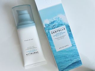 [스킨1004] 마다가스카르 센텔라 히알루-시카 워터핏 선세럼 50ml — 5점을 준 리뷰어가 2024년 5월 올린 사용 사진