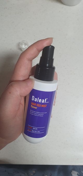 달리프 글램 헤어 데오미스트 100ml 라벤더 or 플라워 — 5점을 준 리뷰어가 2021년 1월 올린 사용 사진