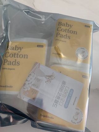 디어엘로디 프리미엄 유기농 유아 솜티슈 60매  2 + 1 PACK — 5점을 준 리뷰어가 2021년 3월 올린 사용 사진
