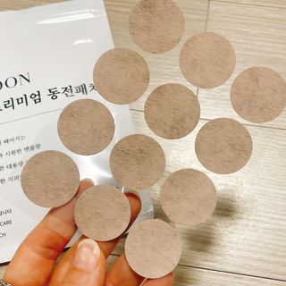 [닥터문] 프리미엄 동전패치 멘톨향 120매 — 4.5점을 준 리뷰어가 2022년 6월 올린 사용 사진