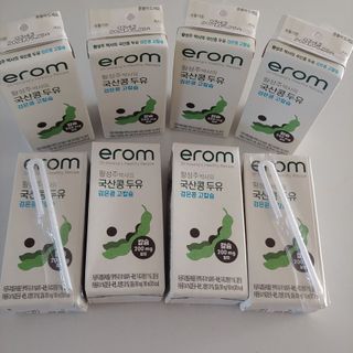 이롬 erom 황성주박사의 국산콩 두유 검은콩 고칼슘 — 5점을 준 리뷰어가 2020년 12월 올린 사용 사진
