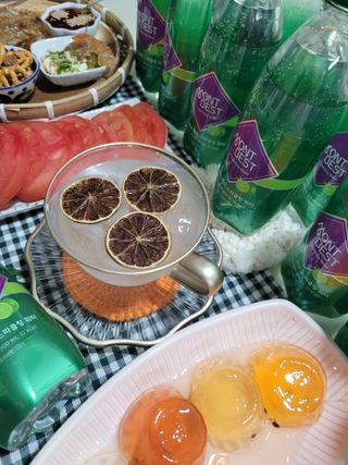 몽베스트 Montbest with Sparkling water Lime20병 — 5점을 준 리뷰어가 2022년 6월 올린 사용 사진