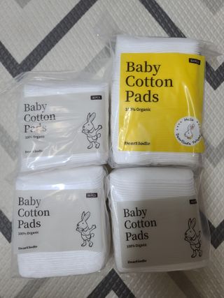 디어엘로디 프리미엄 유기농 베이비 솜티슈 40매 3 + 1 PACK — 5점을 준 리뷰어가 2021년 2월 올린 사용 사진
