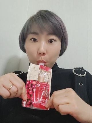 자연에온 몽모랑시 타트체리 착즙 100mL 10개입 2BOX — 5점을 준 리뷰어가 2021년 1월 올린 사용 사진