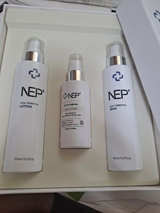 SOONWITH 순위드 NEP+ 스킨케어 3종 세트 — 5점을 준 리뷰어가 2021년 4월 올린 사용 사진